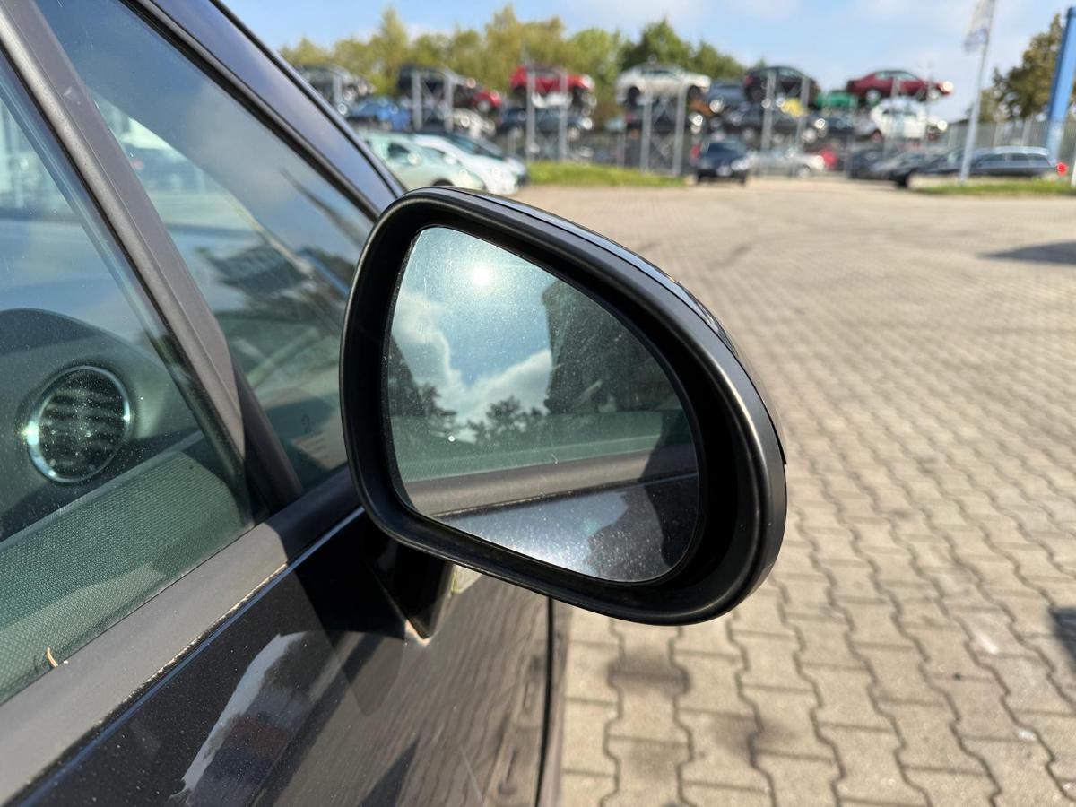 Peugeot 308 I original Außenspiegel rechts KTV Perla Nera elekt klappbar BJ09
